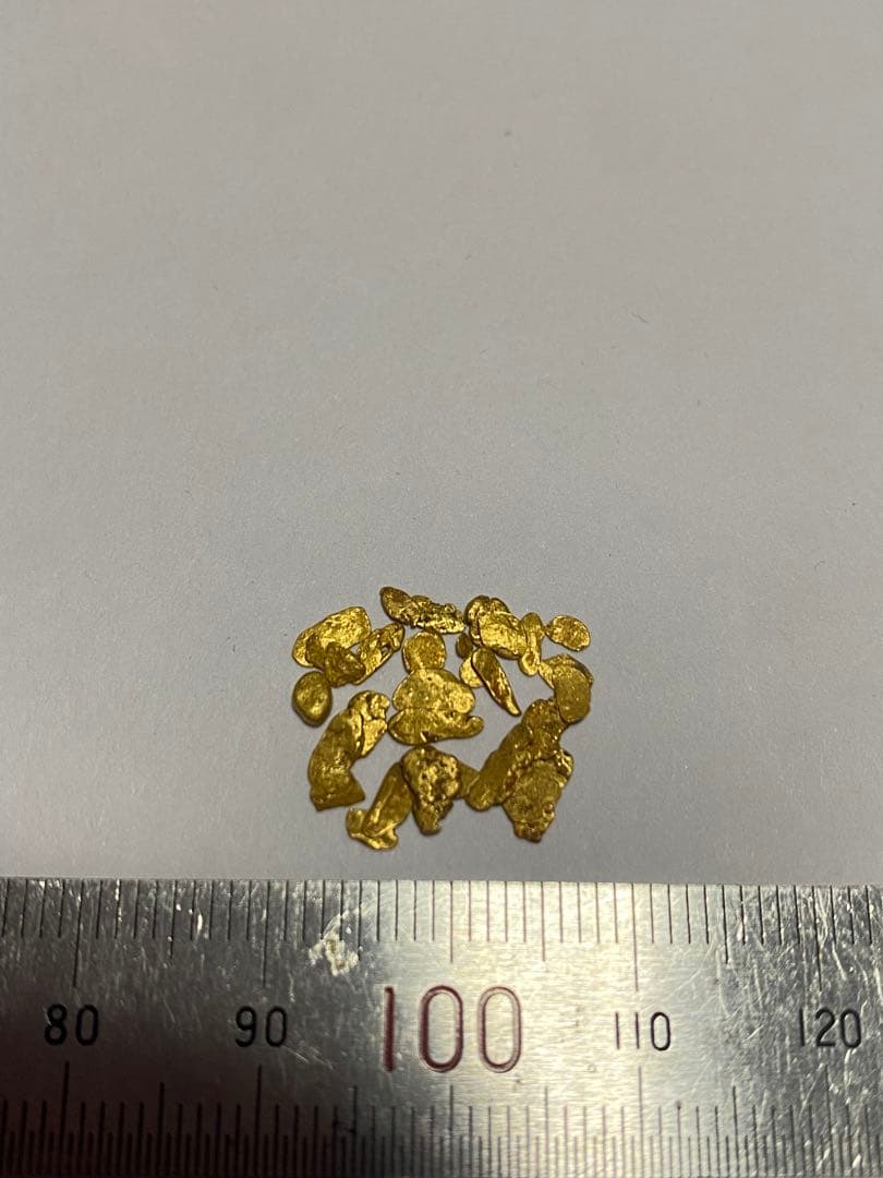 kk 国産 自然金 天然砂金 福井県産　1g ナゲット