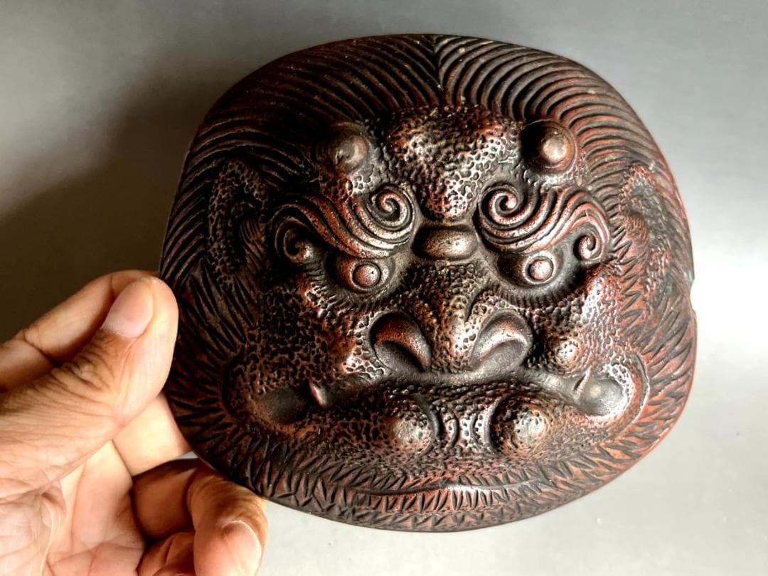 盃■覗きお福と裏鬼 酒器 酒杯 皿 平鉢 飾皿 古美術 時代物 骨董品■