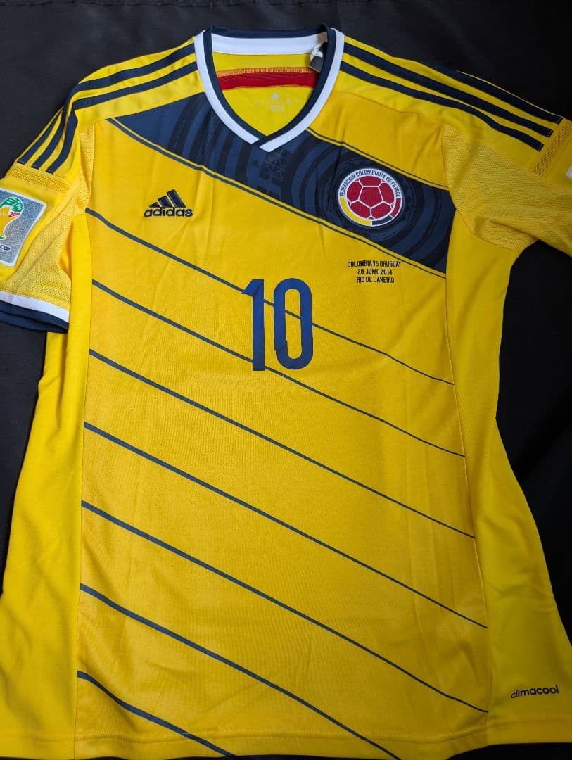 【新品タグ付き】コロンビア代表/ハメス・ロドリゲス/H/2014W杯モデル