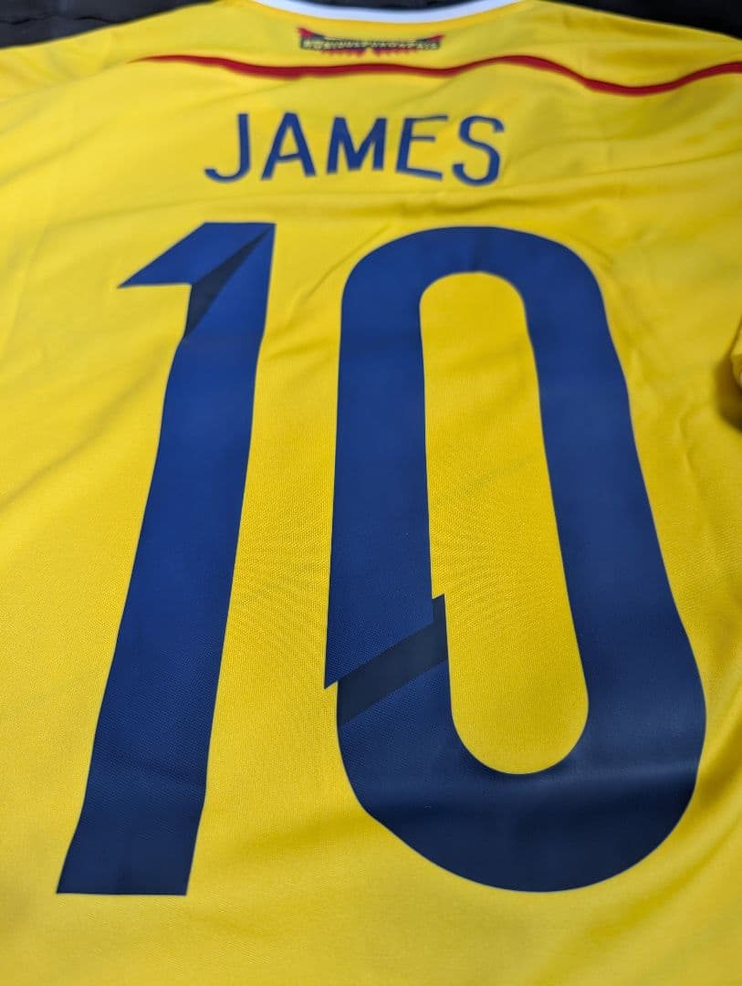 【新品タグ付き】コロンビア代表/ハメス・ロドリゲス/H/2014W杯モデル