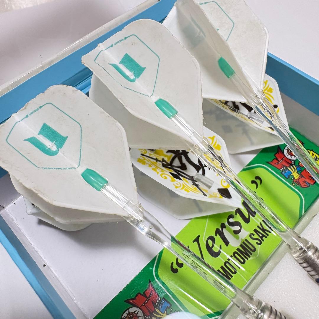 美品 ユニコーン 酒井素 サイン入りエスダーツ ホワイトデー バーサス