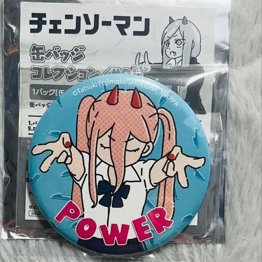 チェンソーマン　パワー　缶バッジ　ギャルピース