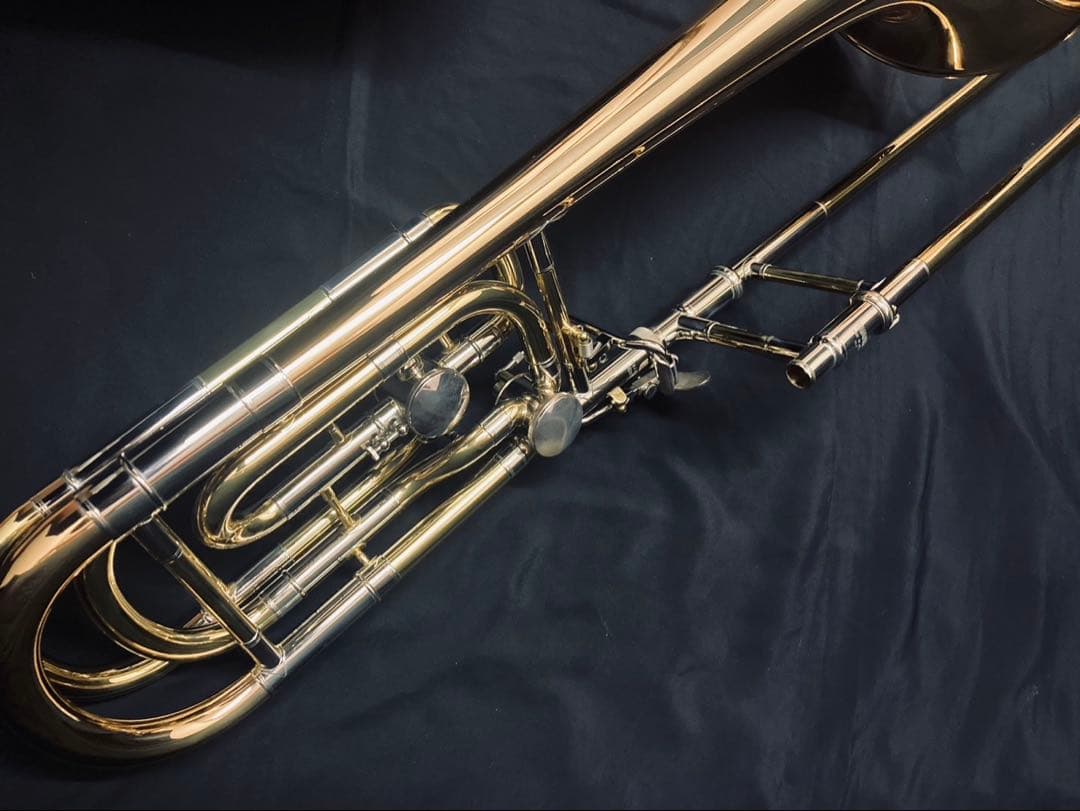 中古ヤマハバストロンボーンYBL-822Gロータリーデタッチャブル ダグラスヨー