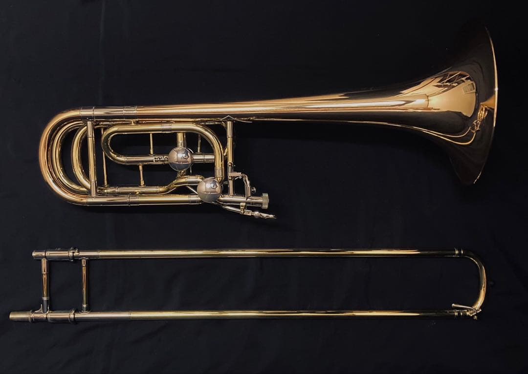 中古ヤマハバストロンボーンYBL-822Gロータリーデタッチャブル ダグラスヨー