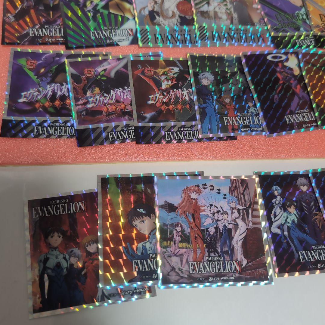 エヴァンゲリオントレーディングステッカー　パチンコ　４９種類　シンジ　レイ　マリ