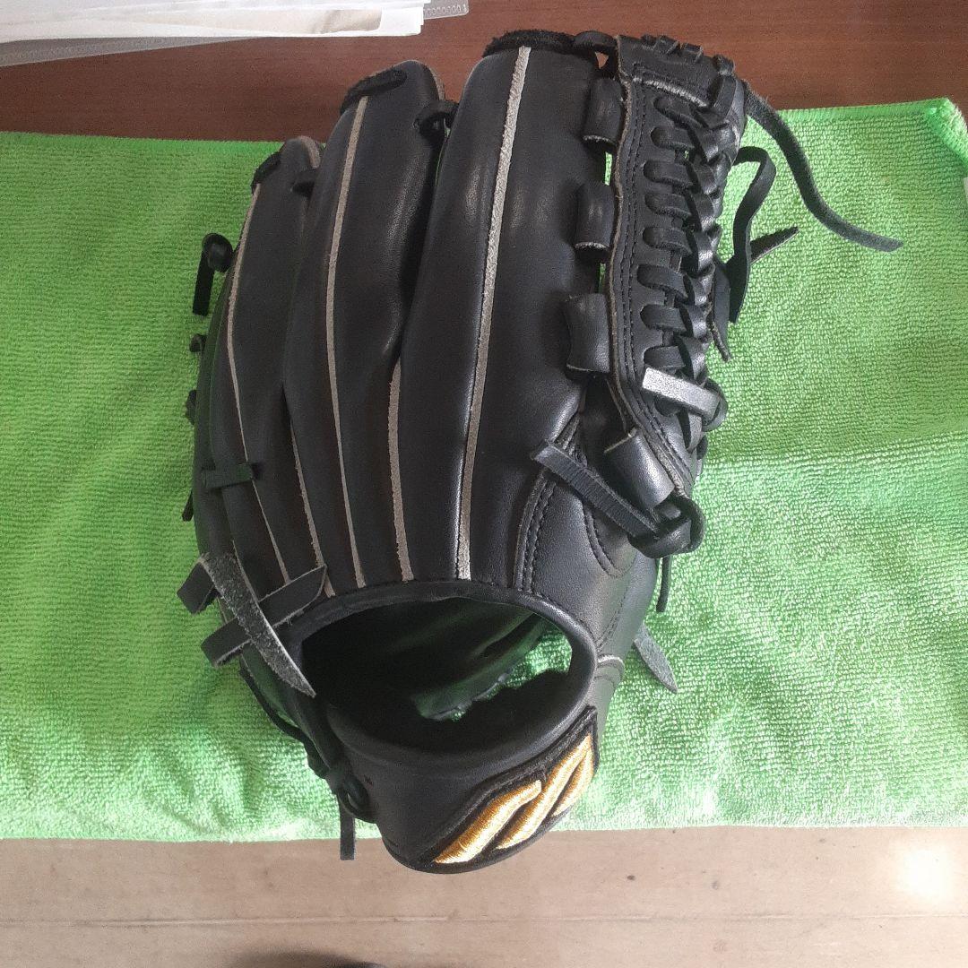 ミズノ　野球グローブ 黒