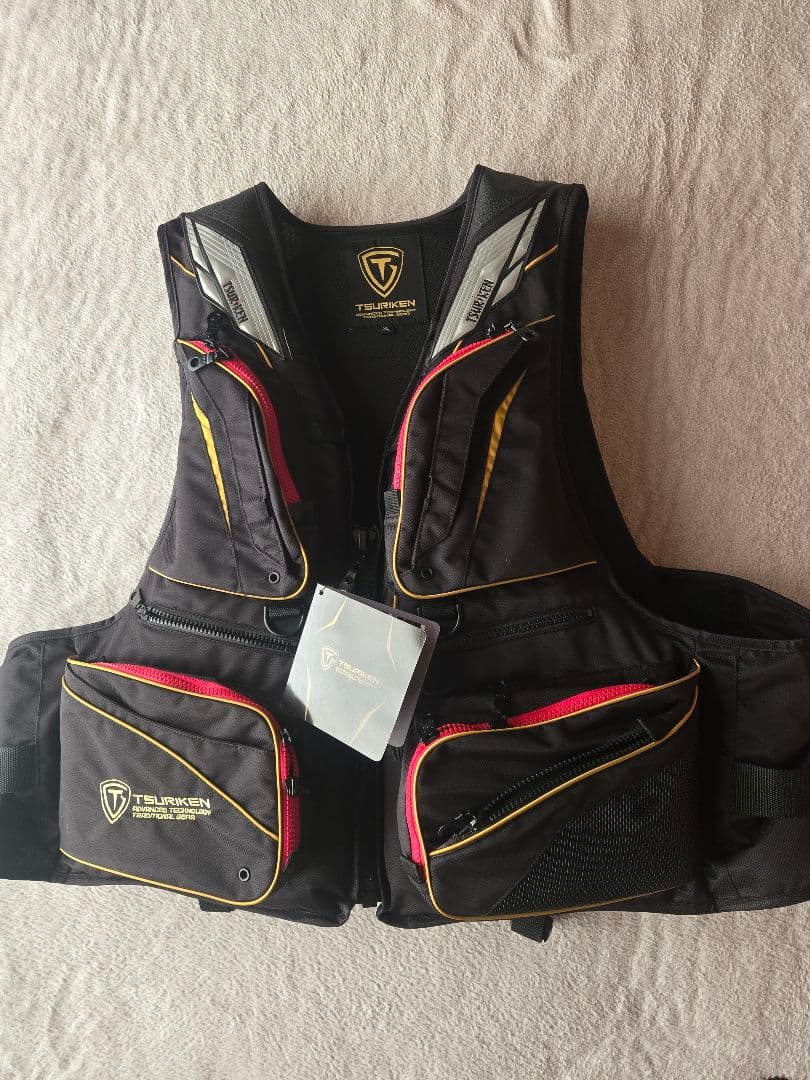 ★【新品】釣研 フローティングベスト　TV222 XL