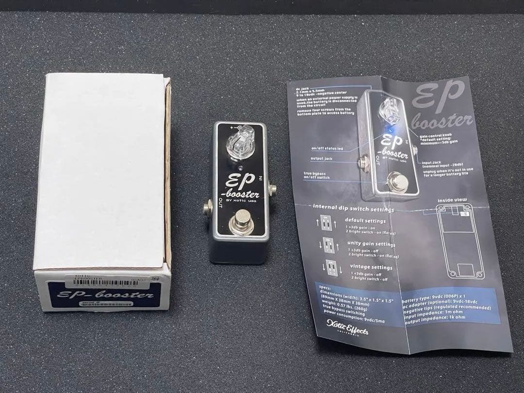 ギター XOTIC EP Booster