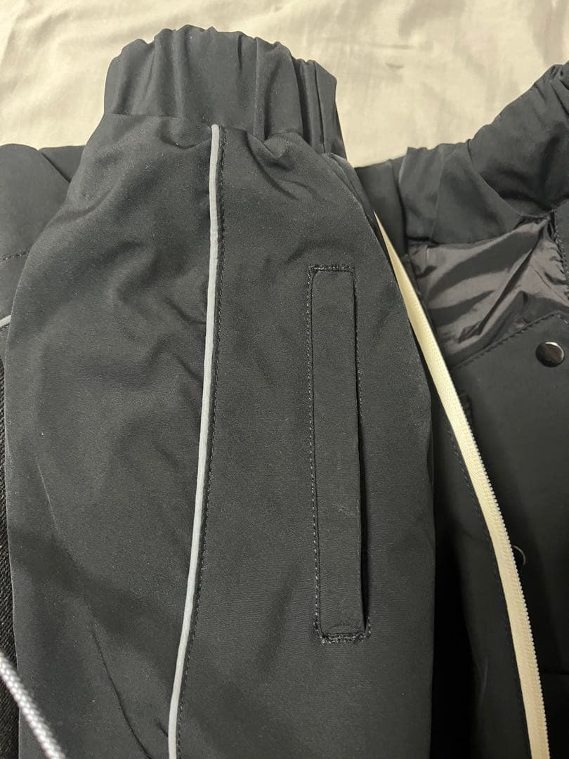 スノボウェア S ブラック 上下 セットアップ 韓国