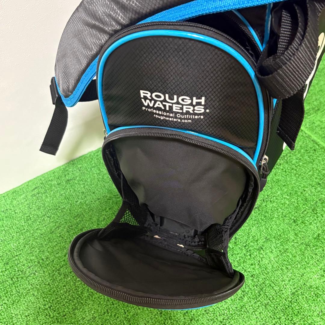 elite grips エリートグリップ 軽量キャディバッグ ブラック＆ブルー