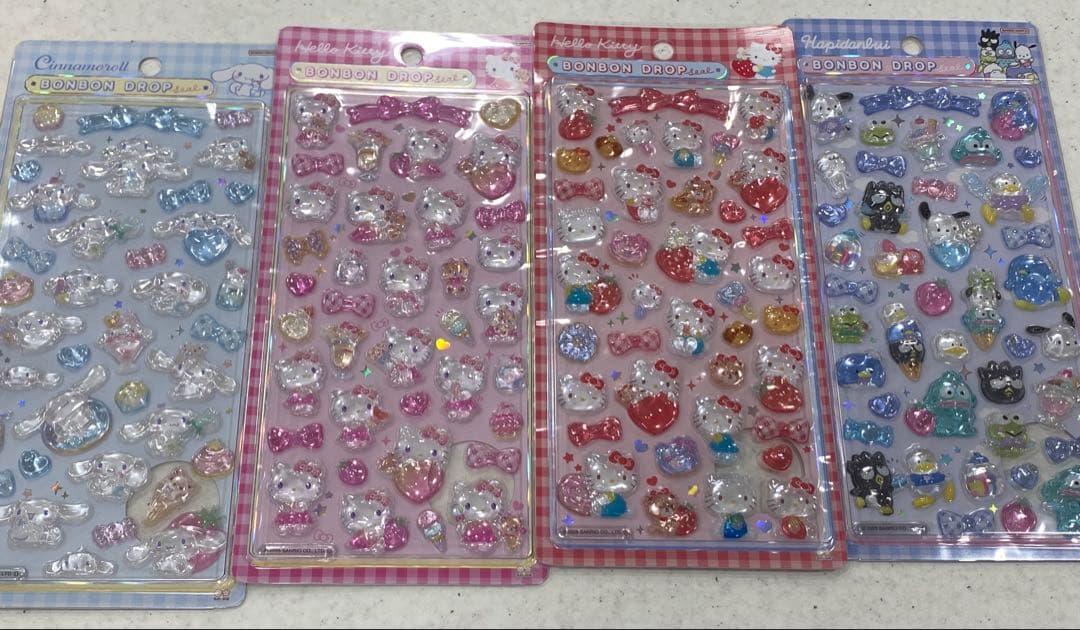 【正規品】サンリオ ボンボンドロップシール 8種類セット