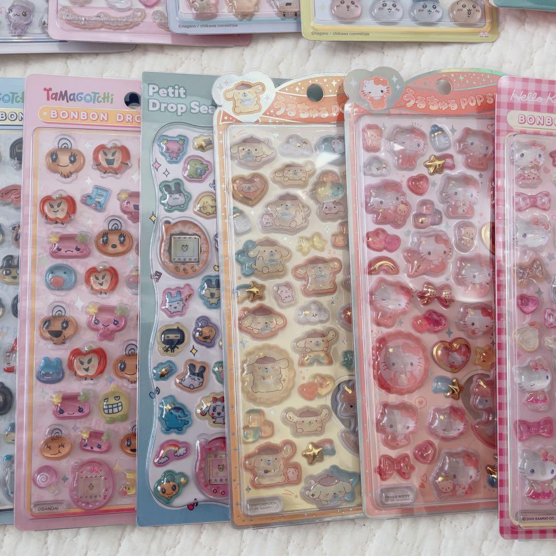 【まとめ売り】ボンボンドロップシールなど ボンドロ コットンパフィ おはじき