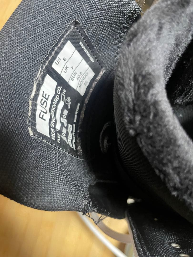 RIDE FUSE スノーボード ブーツ US 8 26cm