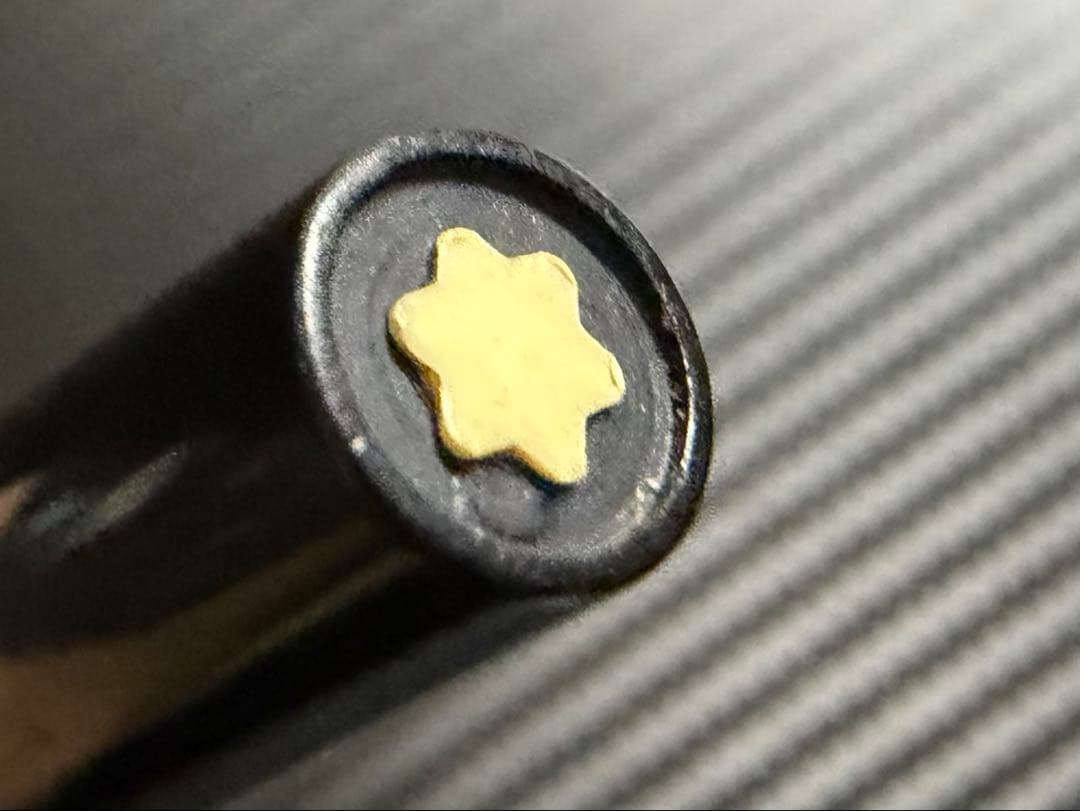 モンブラン No.320 ブラック F 細字 万年筆