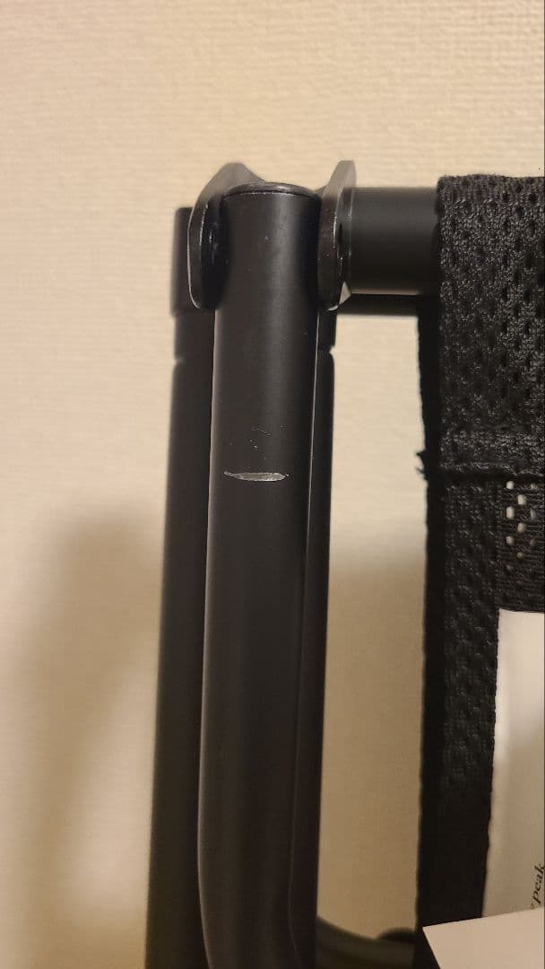 peak　FDチェアワイド　ブラック　2個セット