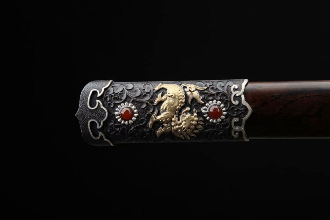 麒麟唐刀 唐剣 中華剣 舞踊刀 古兵器 武具 鑑賞刀