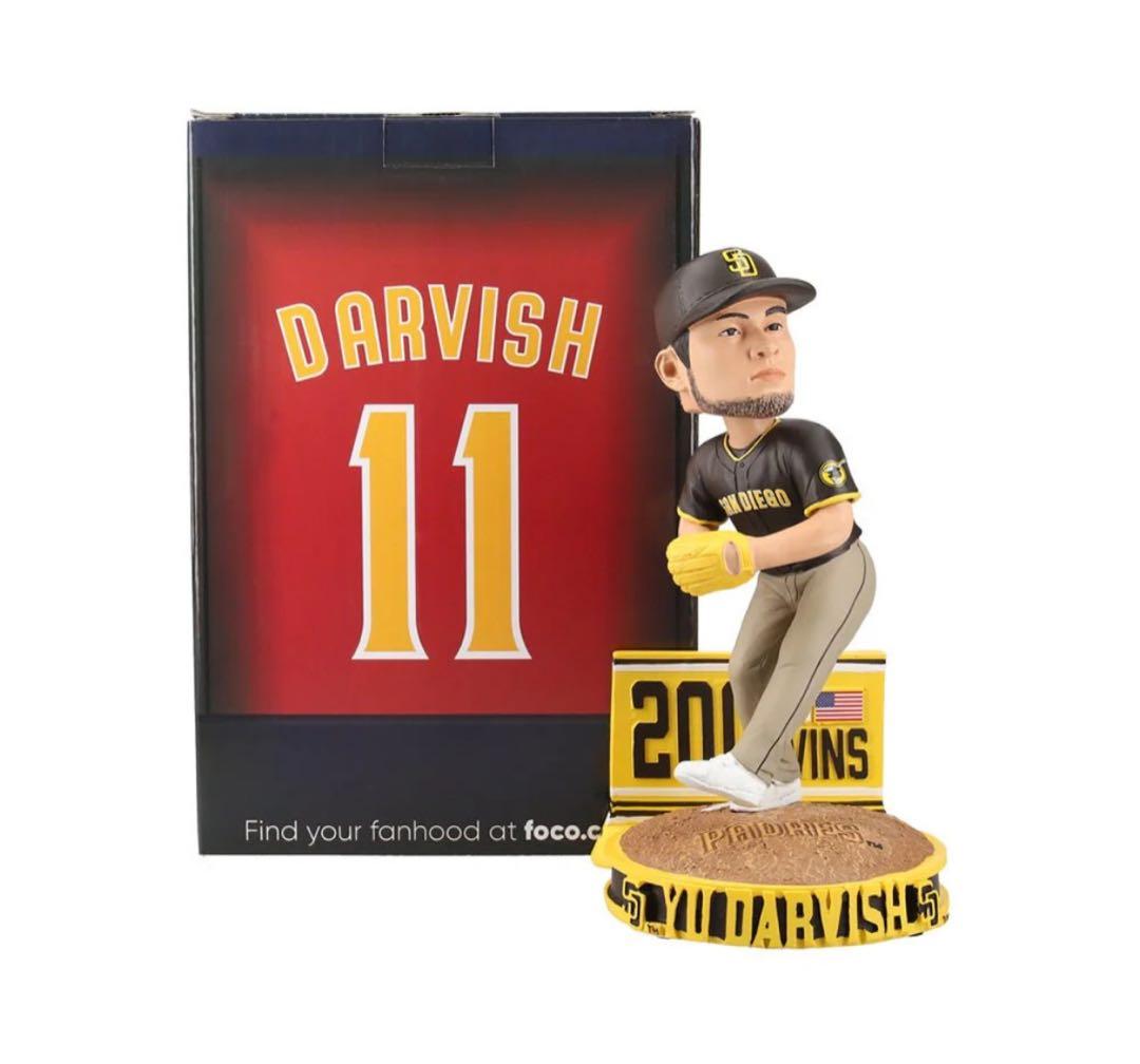 ダルビッシュ 200勝 ボブルヘッド フィギュア　新品未開封　定価15,800円