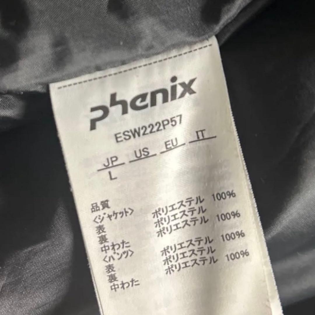 フェニックス　PHENIX スキーウェア　レディース　Lサイズ　ブラック