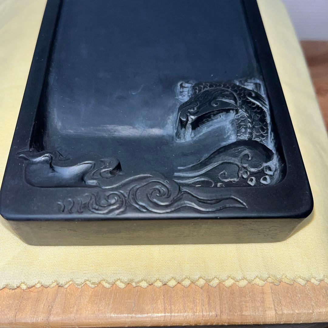 ⭕️雨端硯　竜雲硯　12代　雨宮弥兵衛　新品未使用美品　特殊研　高額　女性好み作品