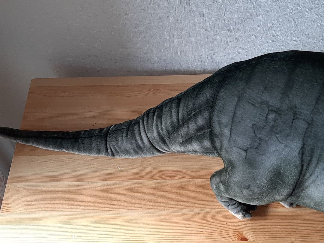 HANSA★ブロントサウルス ★恐竜　ぬいぐるみ★旧モデル　Lサイズ