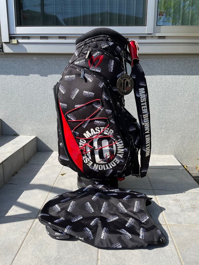 MASTER BUNNY EDITION 10周年 総柄 キャディバッグ