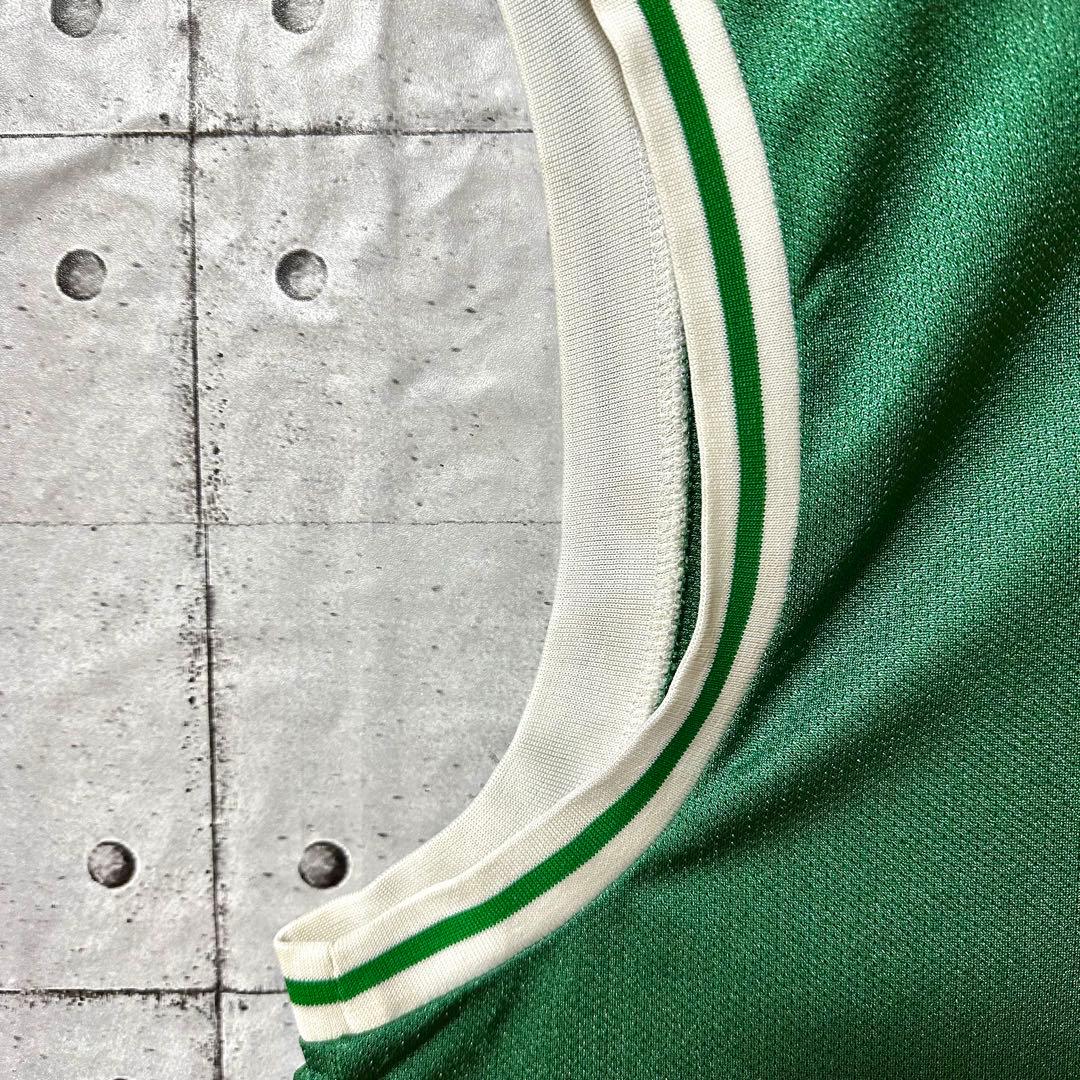 古着 アディダス タンクトップ 刺繍 NBA セルティックス 2XL 緑 激レア