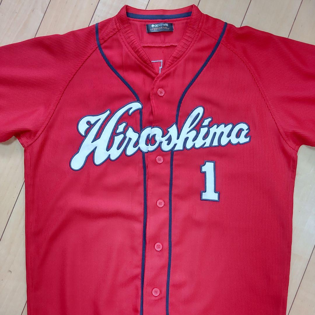 広島東洋カープ　前田智徳　Mサイズ　ハイクオリティ　ユニフォーム　#1　CARP