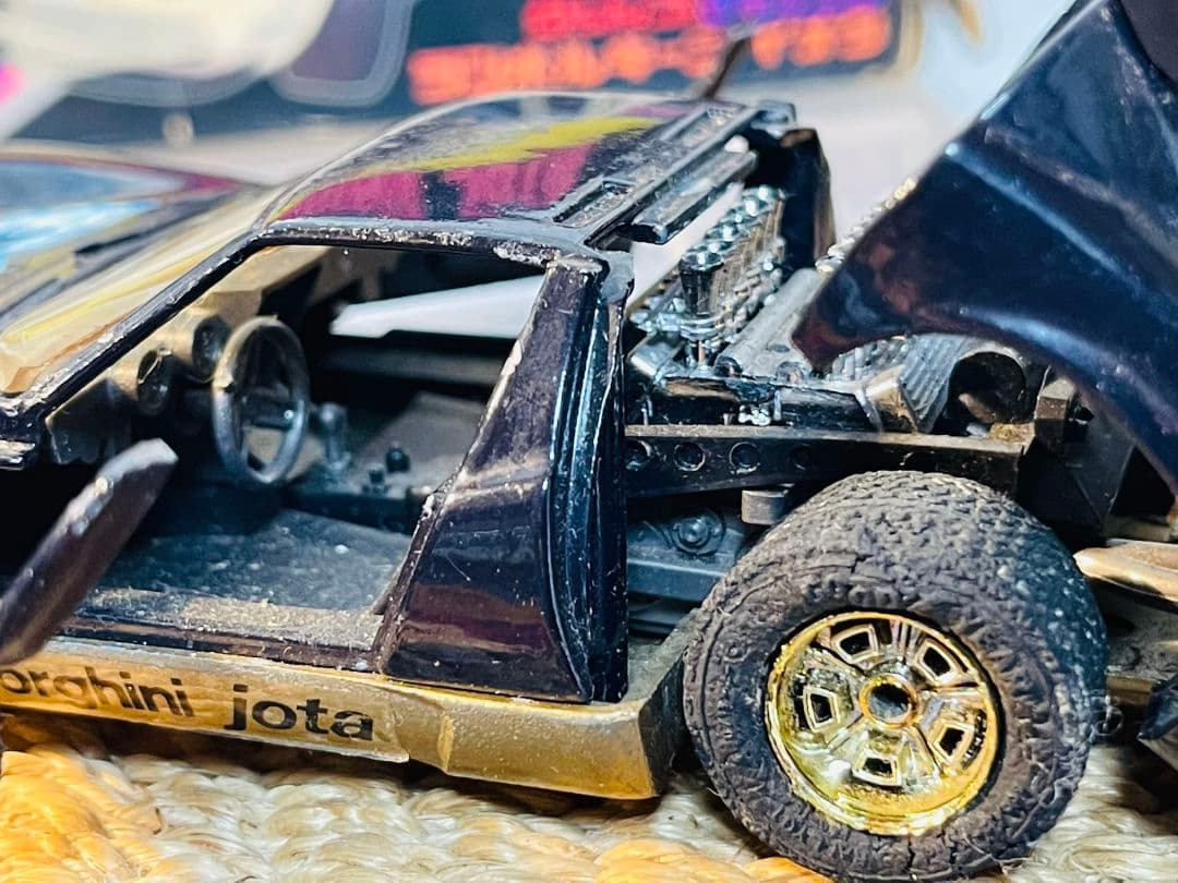 ランボルギーニ イオタ Lamborghini Jota 1/28 永大グリップ