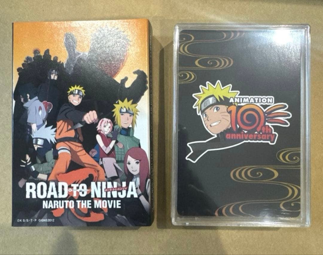 NARUTO ローソン限定 10周年記念トランプ