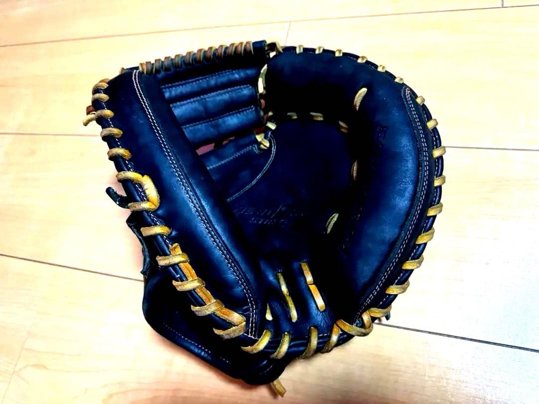 ゼット 少年軟式キャッチャーミット ゼロワンステージ 捕手用　型付け済