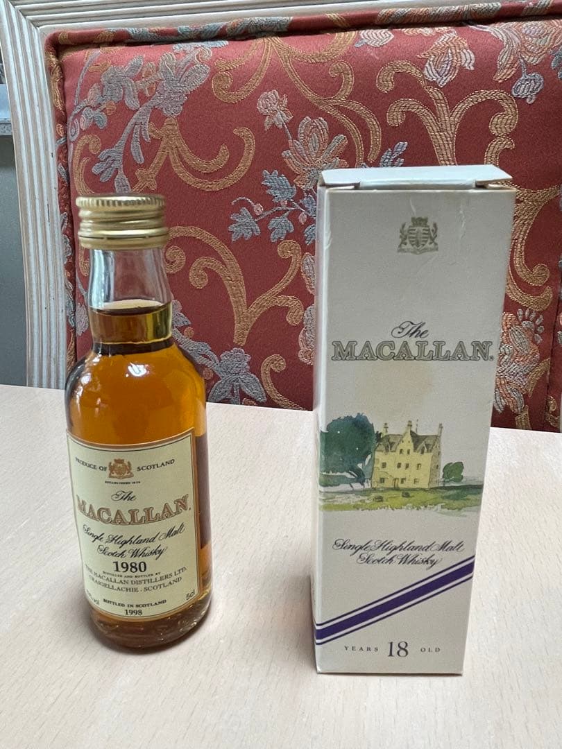 ミニボトル　マッカラン18年 1980 43度 50ml