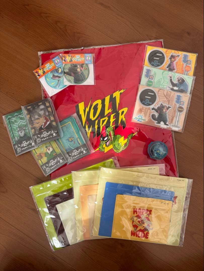 【新品】ズートピア2　Happyくじ　ハッピーくじ　A賞　その他　15点セット