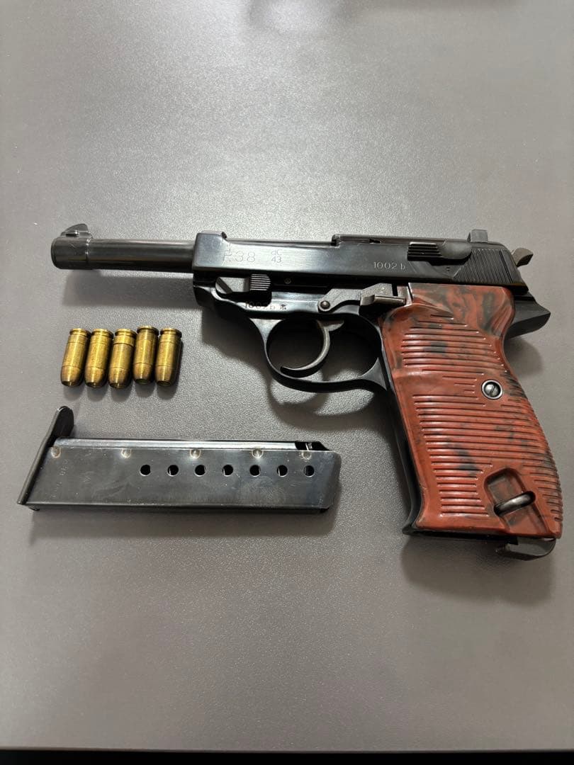 モデルガン マルシン MFG ワルサー P38 ホルスター付き