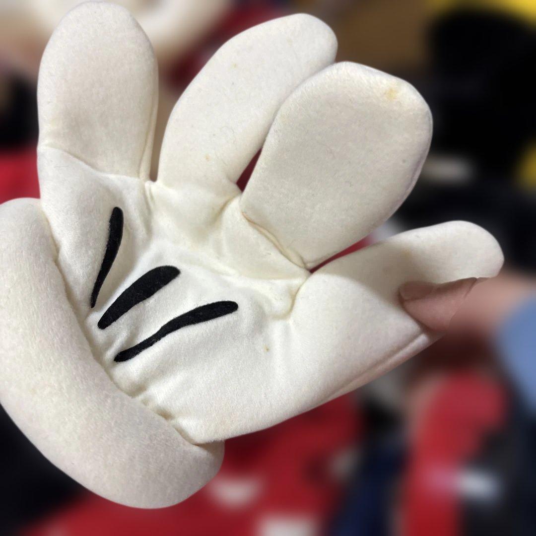 希少　レトロ　特大　ミッキー＆ミニーマウス　フェイスアクションパペット　70cm