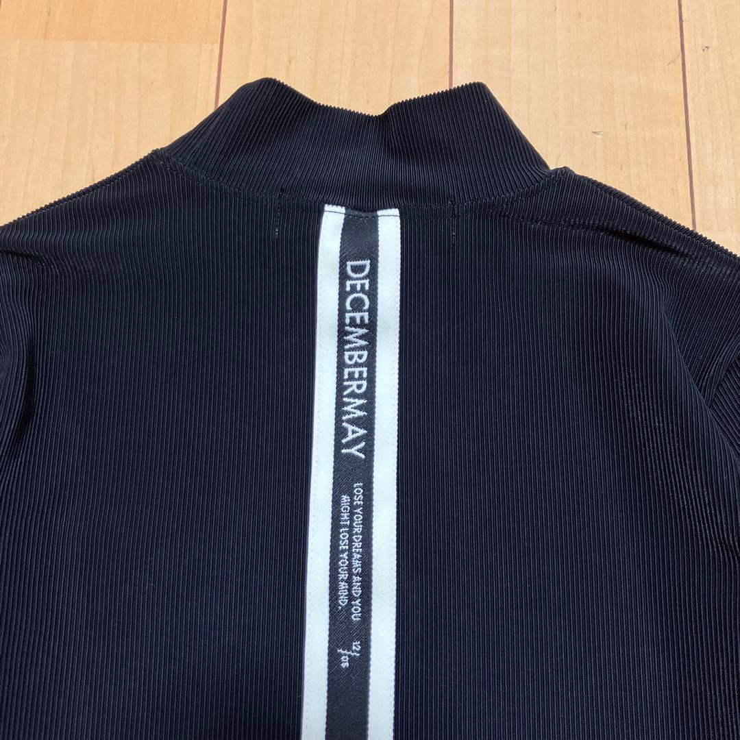 DECEMBERMAY ディセンバーメイ　長袖　ハイネック　レディース　黒　S