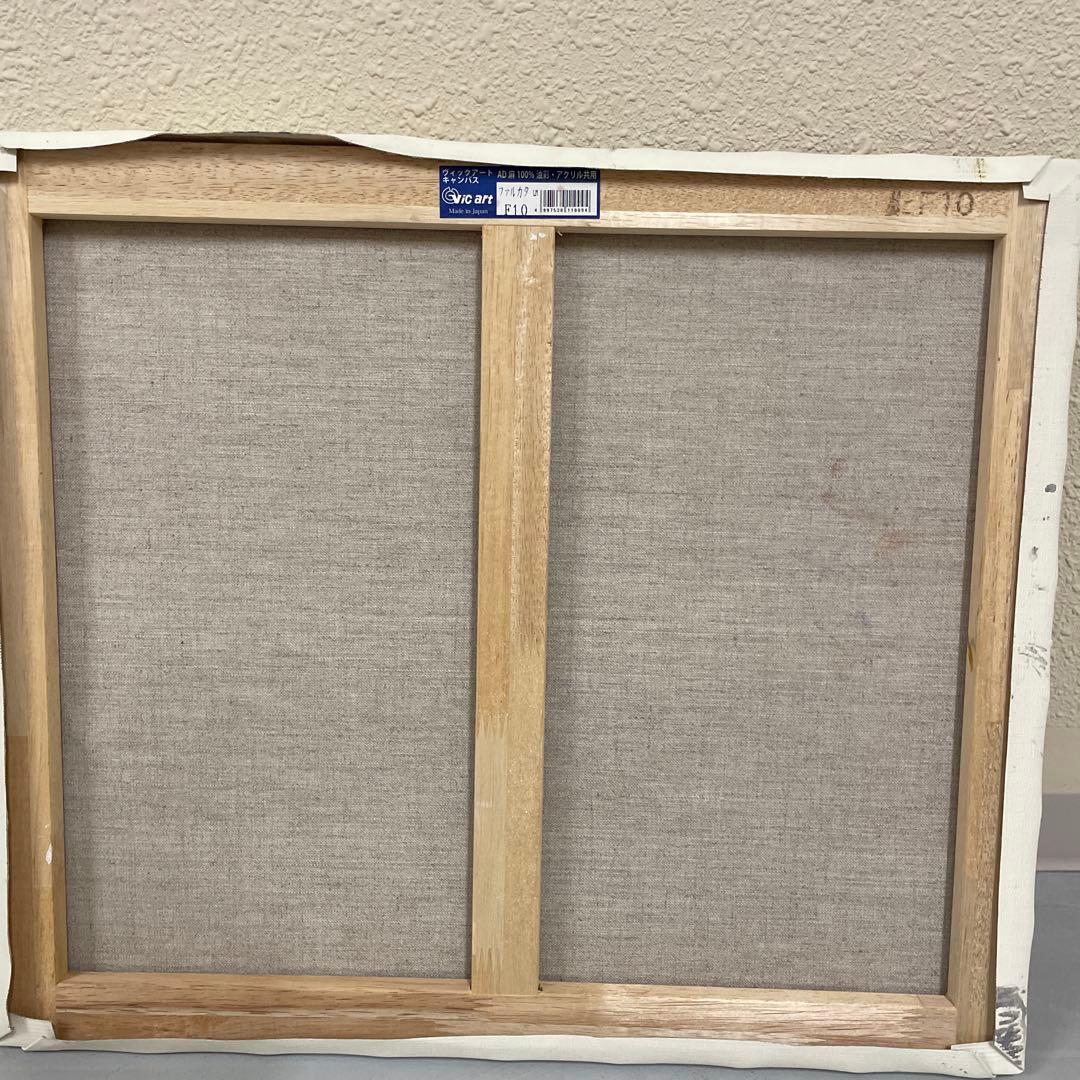 油彩画 樹木 F10サイズ