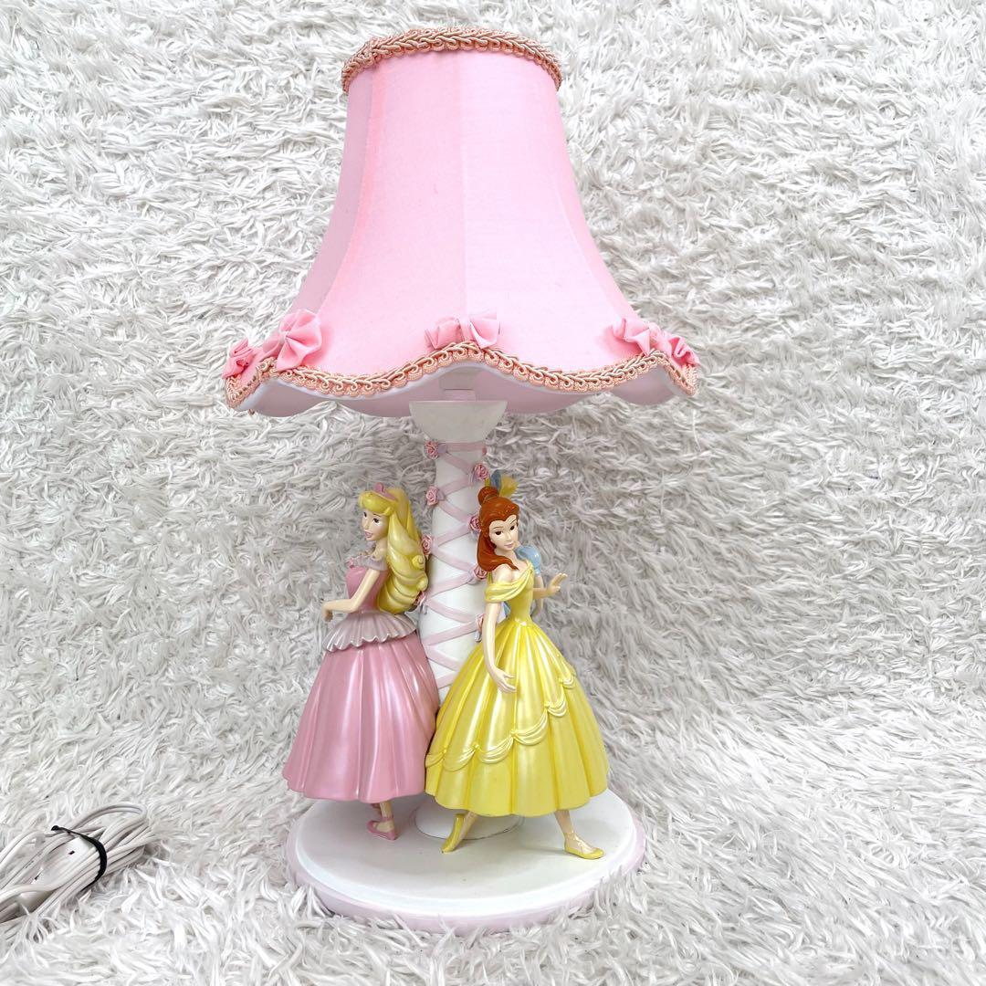 美品✨ディズニー　ルームライト プリンセス　シンデレラ　美女と野獣　眠れる森の姫