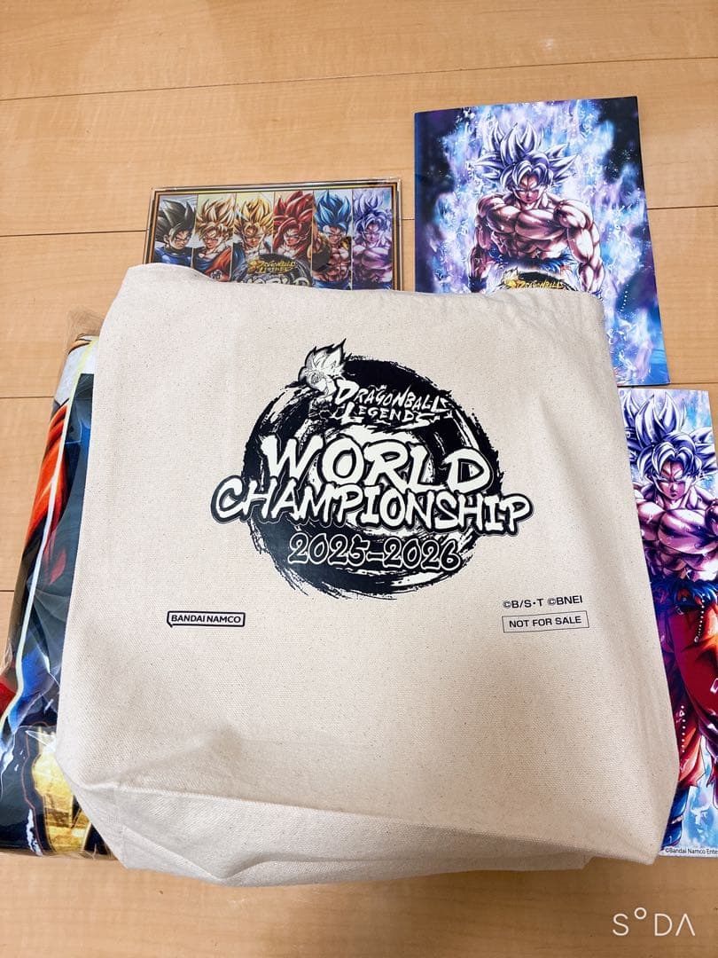 【新品未開封品】世界で200個限定　ドラゴンボールレジェンズ世界大会セット