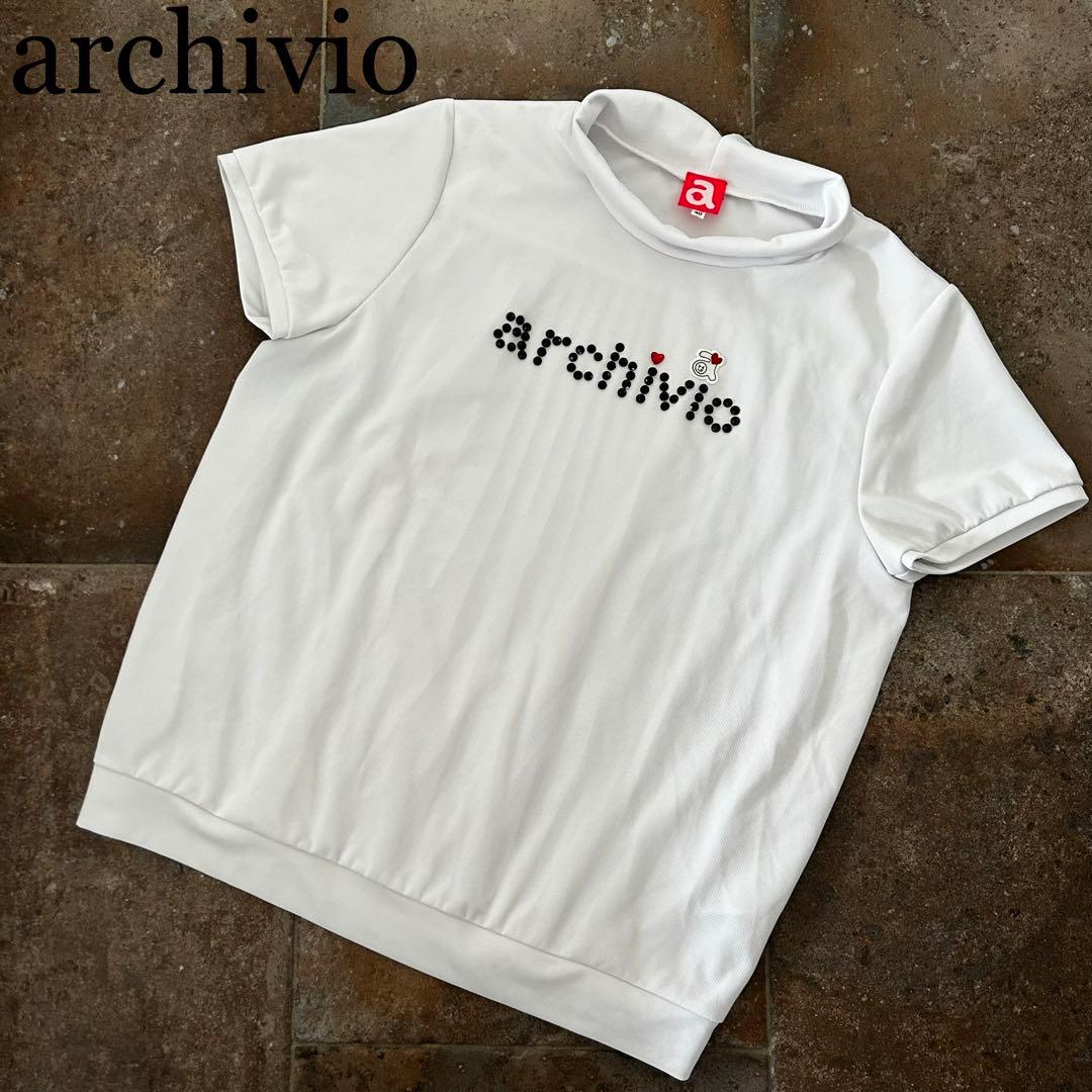 アルチビオ archivio レディース ゴルフウェア 半袖 ホワイト