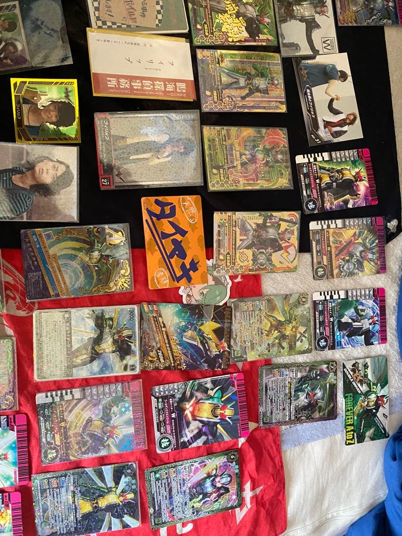 仮面ライダーダブル　カードコレクションまとめ売り　おまけ大量　バラ売り不可
