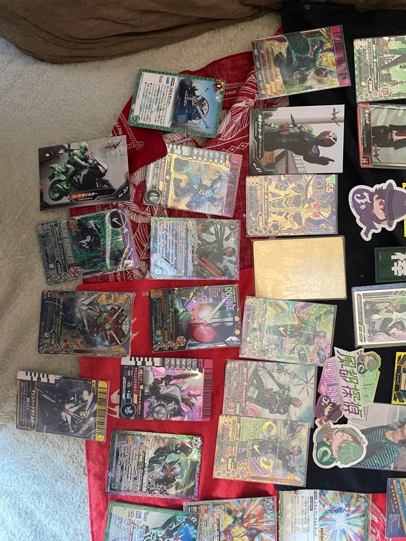 仮面ライダーダブル　カードコレクションまとめ売り　おまけ大量　バラ売り不可