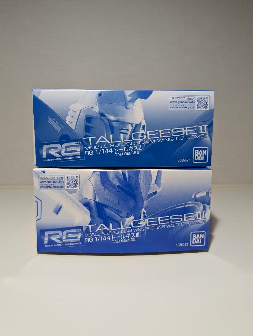 RG トールギスII ＆ RG トールギスIII　2点セット