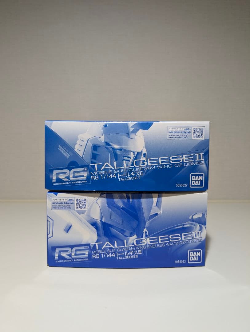 RG トールギスII ＆ RG トールギスIII　2点セット