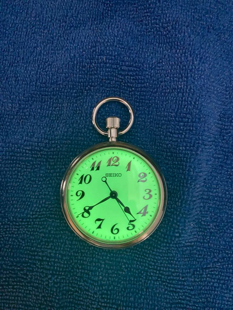 SEIKO 懐中時計 蓄光機能付き ルミブライトJR西日本 平成30年 セイコー