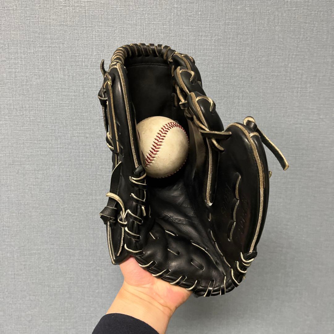1106 ミズノプロ 波賀クラフティッド 美品 即戦力 硬式 投手用グローブ