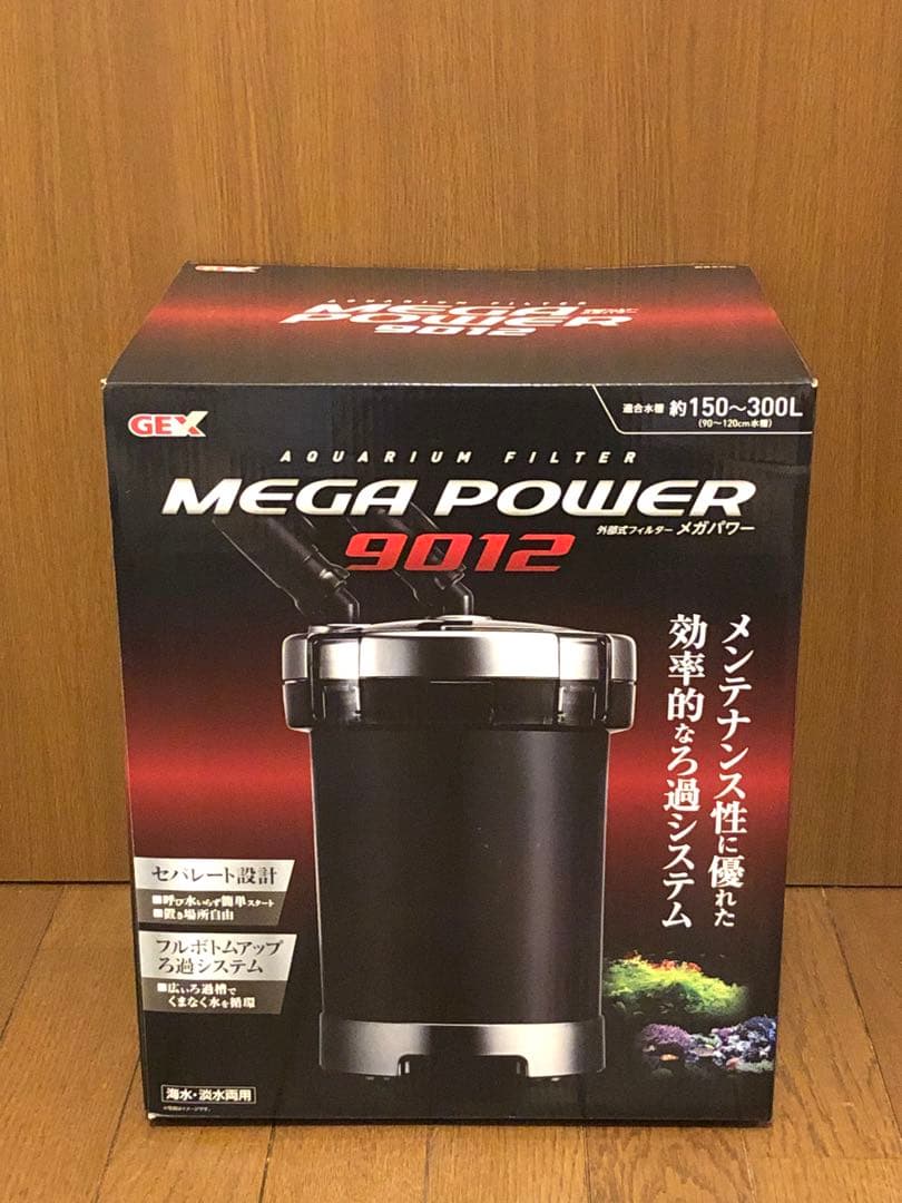 【新品】GEX MEGA POWER メガパワー9012 フィルター ジェックス