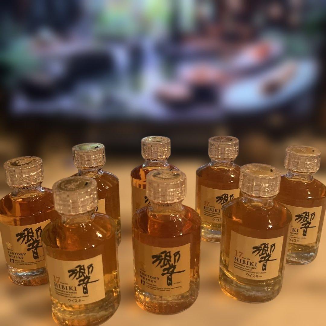響 17年 ウイスキー 50ml 8本