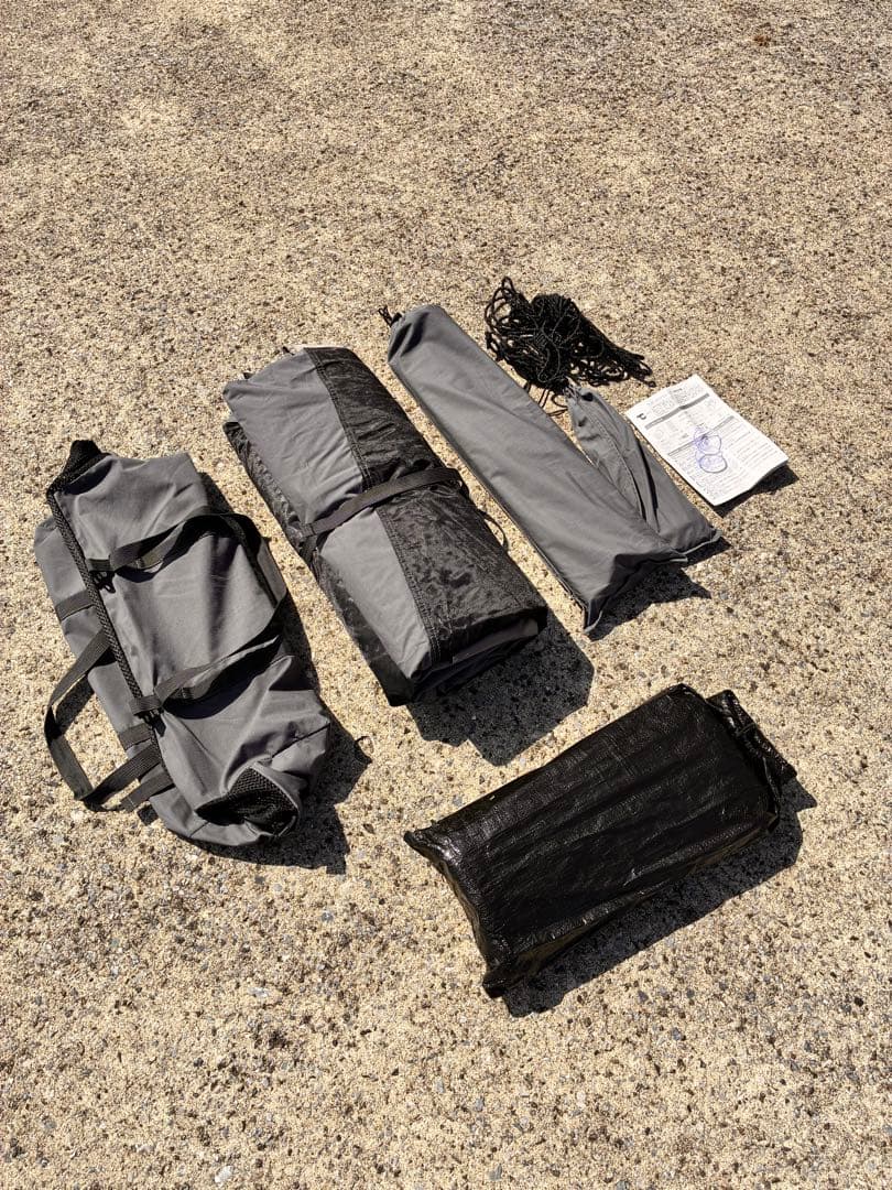 ダイヤフォートTC ソロテント　グレー