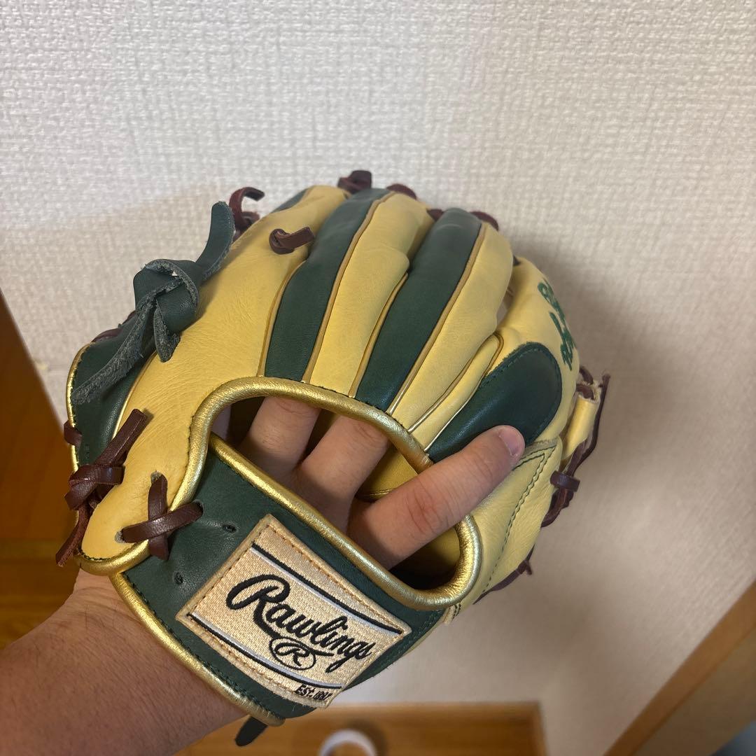 【専用】Rawlings 軟式グローブ プロモデル ベージュと緑