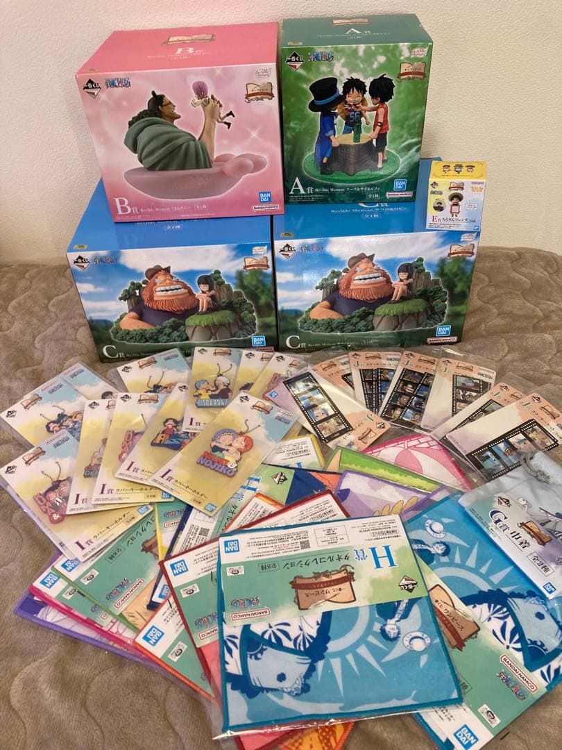 一番くじ ワンピース ドラマティックメモリーズ A賞　B賞 C賞 フィギュア